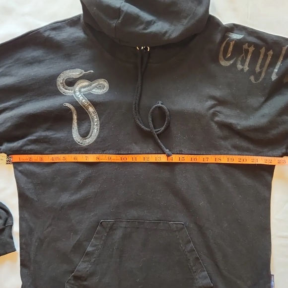 Taylor Swift Reputation Hoodie Sweatshirt Long Sleeve Shirt Snake - Picture 2 of 7